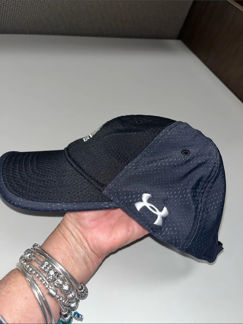 Under Armour Black & Grey Starr Pass Performance Running Hat
